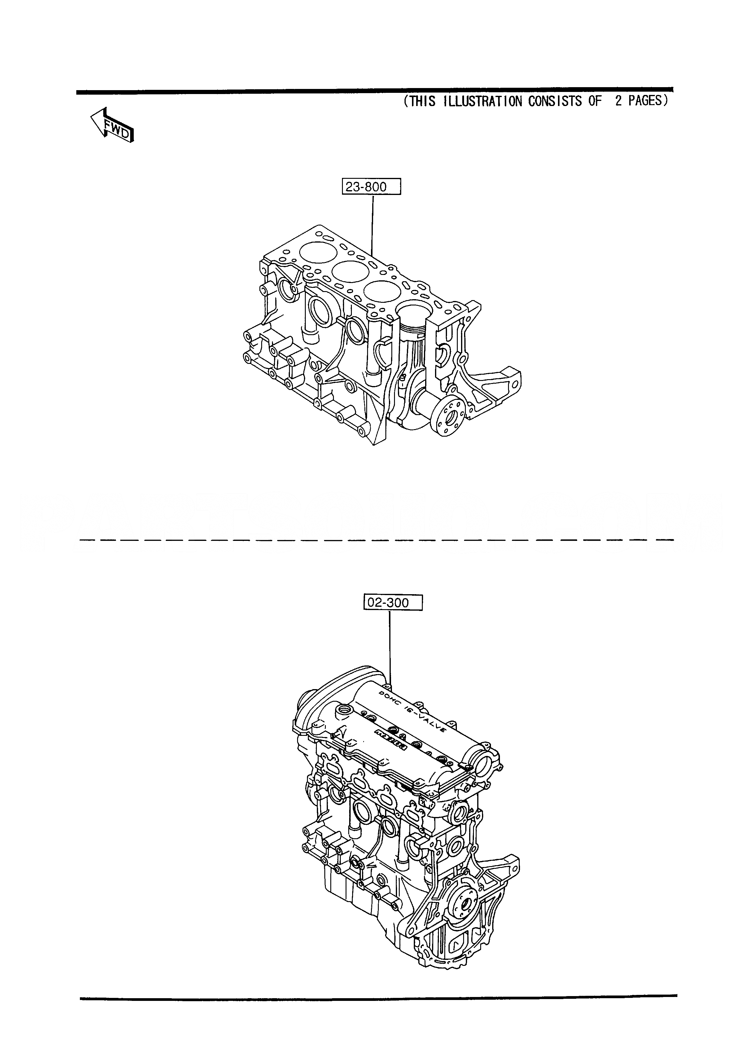 GASOLINE - ENGINE & TRANSMISSION [1993 MIATA]