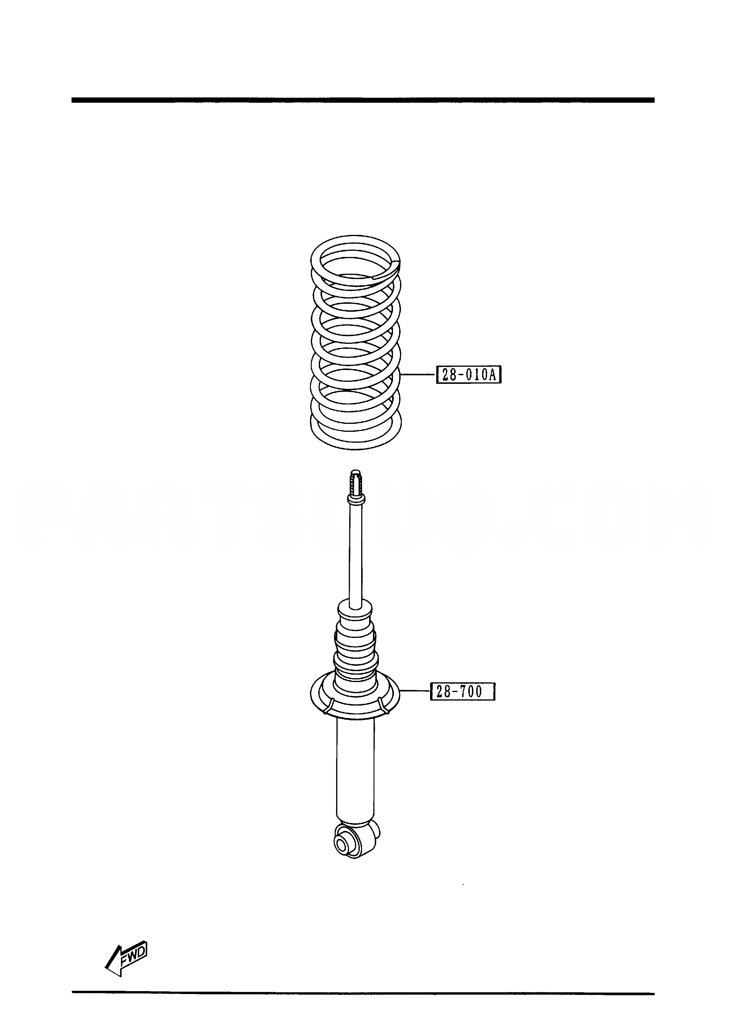 CHASSIS AXLE SUSPENSION & STEERING [1993 MIATA]