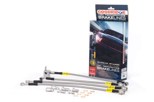 Goodridge Stainless Steel Brake Line Kit - NA/NB (89-05)