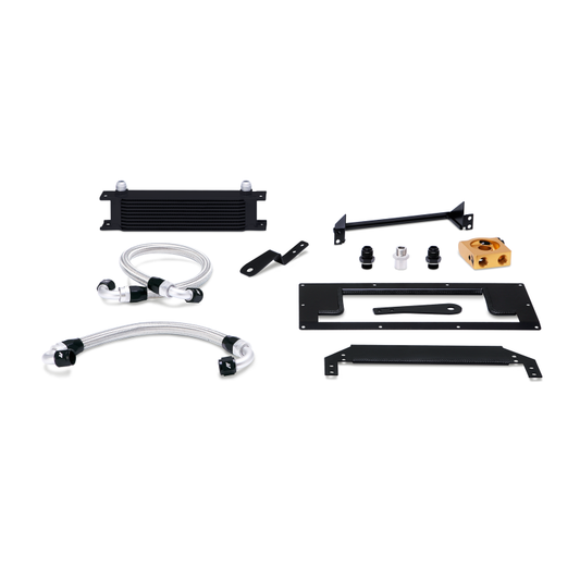 Mishimoto Black Thermostatic Oil Cooler Kit for 1999-2005 Mazda Miata