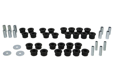 Whiteline Rear Control Arm Bushing Kit for 1990-2005 Mazda Miata (NA/NB Chassis)