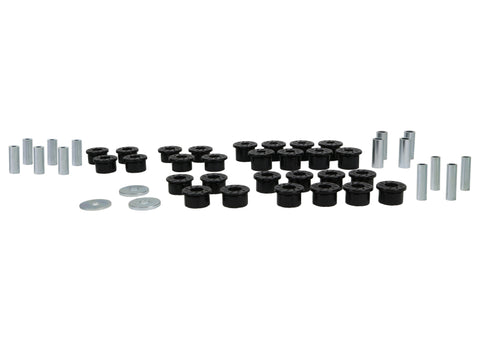 Whiteline Rear Control Arm Bushing Kit for 1990-2005 Mazda Miata (NA/NB Chassis)