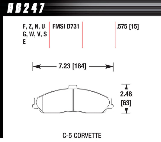 Performance Street Brake Pads (4)