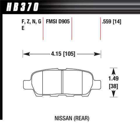 Performance Street Brake Pads (4)